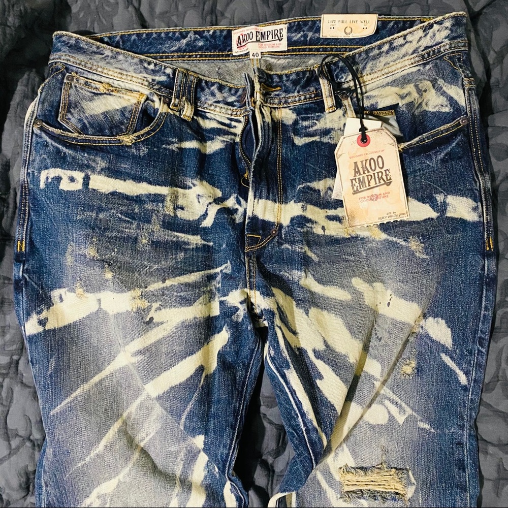 Akoo Big Oak Fit Jeans SIZE 40